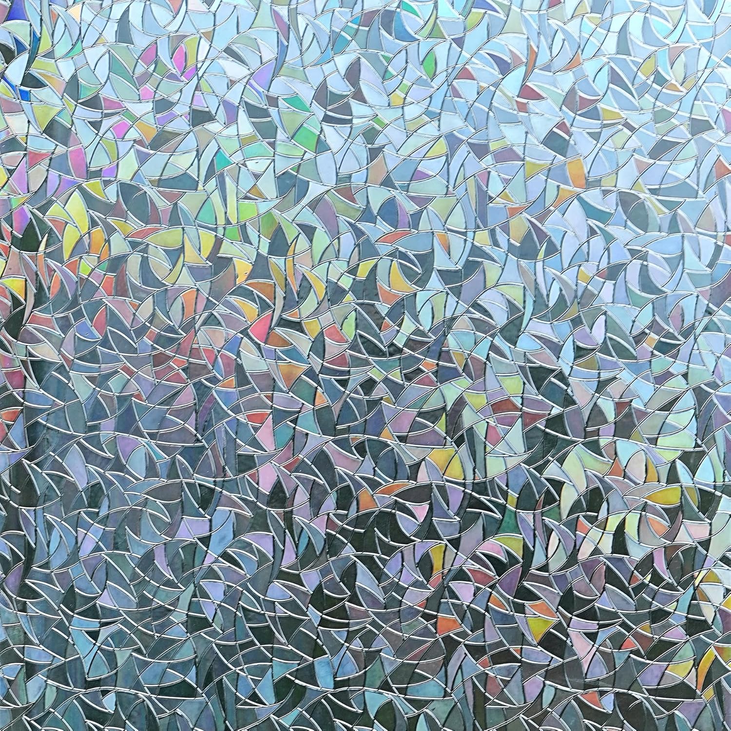 Home Decor Free Images - Rainbow Window Cling Privacy Film Static