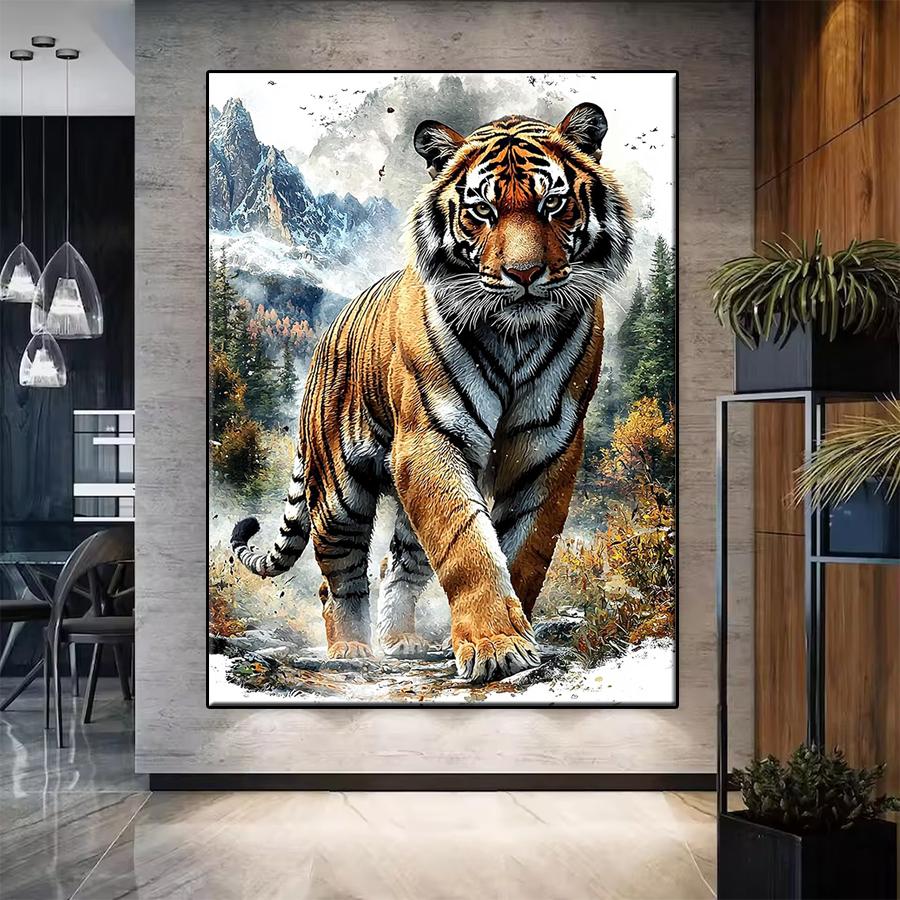 Home Decor Range - Diamond Painting Kit New Mountain Range