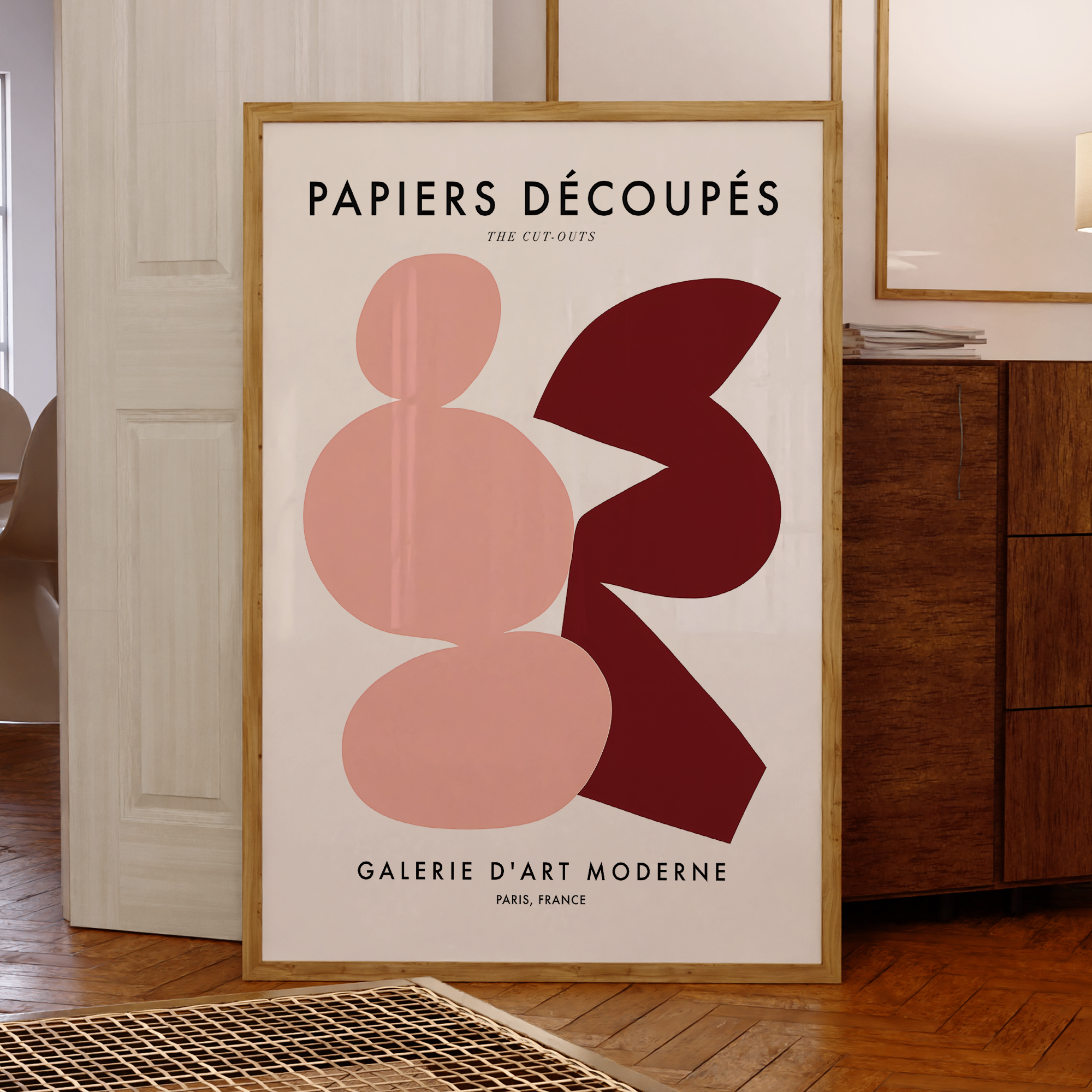 Home Decor On Wall - Modern Papiers Decoupes - Galerie D'art