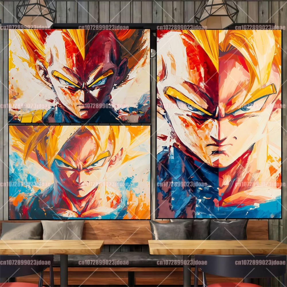 Home Decor Canvas - Dragon Ball Anime Wall Art -