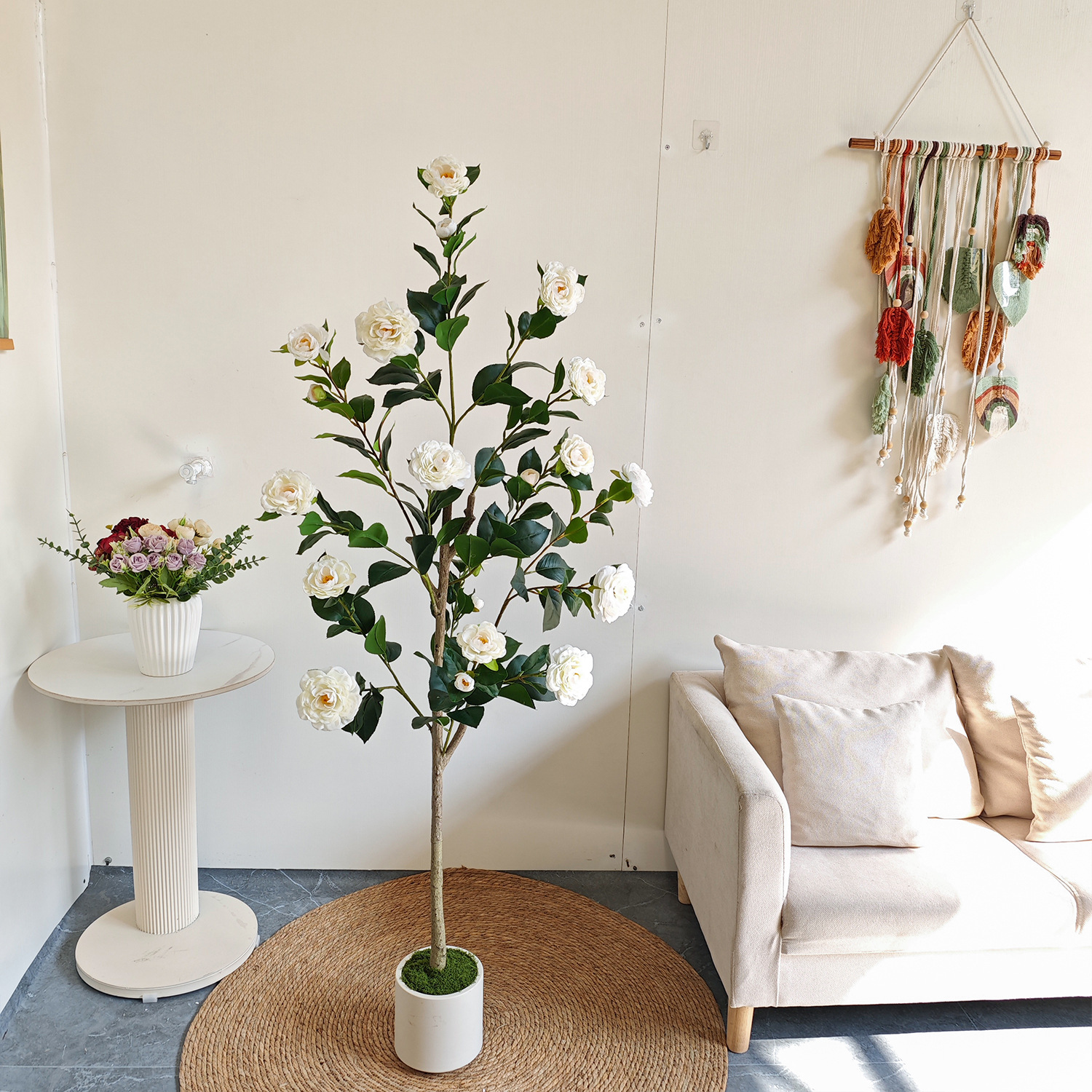 Home Decor Range - Artificial Camellia Tree 125CM To 195CM