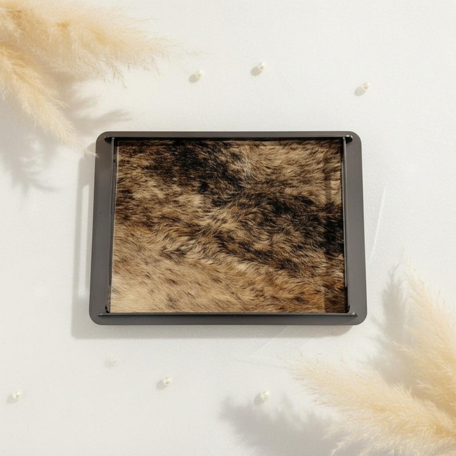 Vanity Home Decor - Horsehair Decorative Tray Creative Decoration Metal
