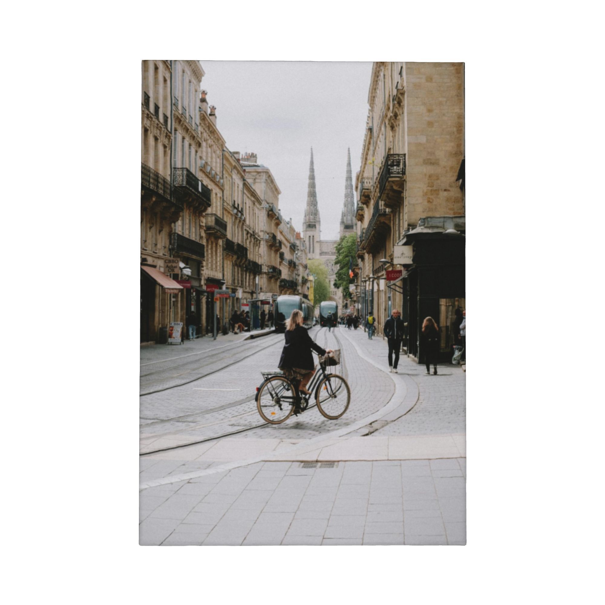 Home Decor Mirror - Bordeaux Historic District Canvas Wall Art