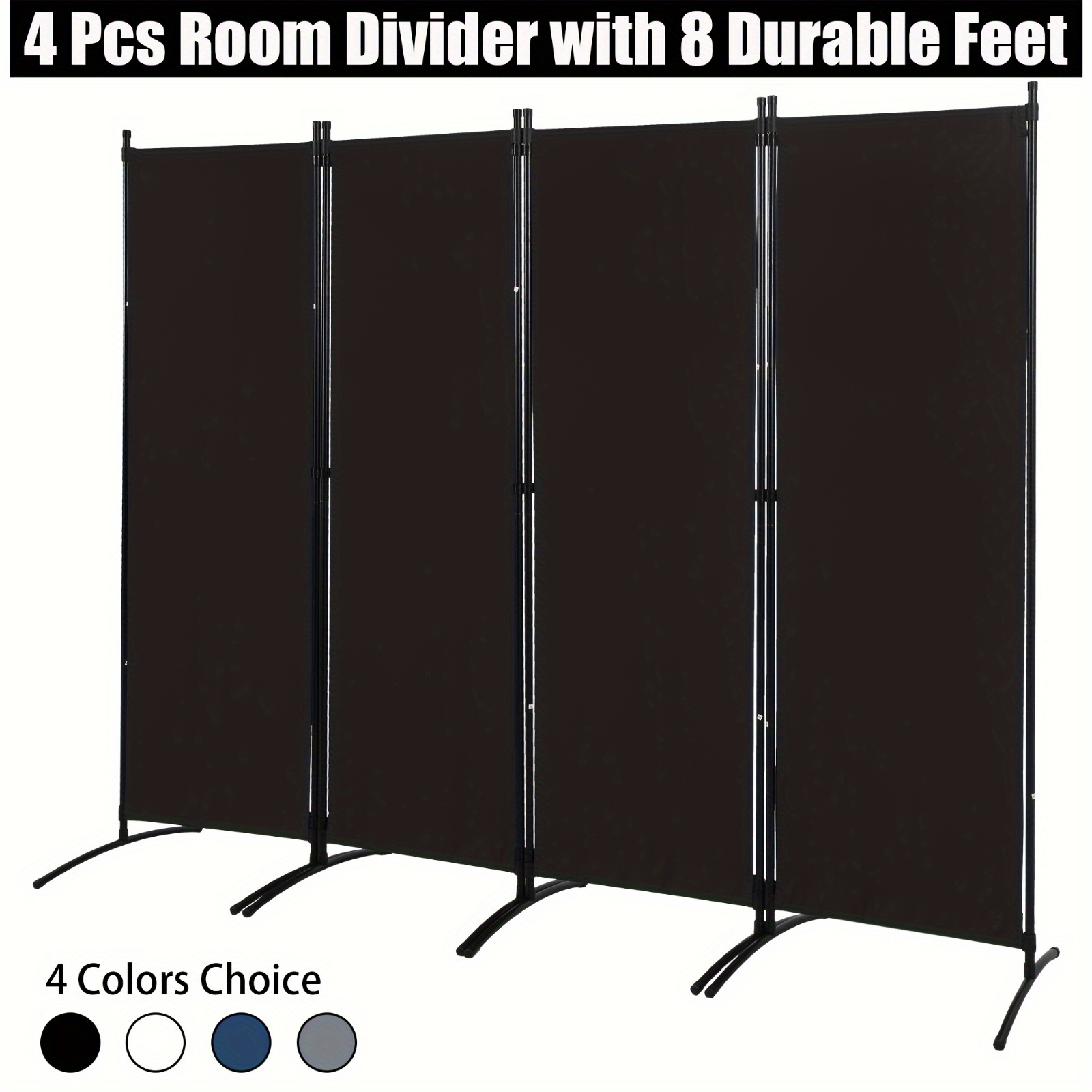 Home Decor Canvas - Room Divider Folding Privacy Screens 4