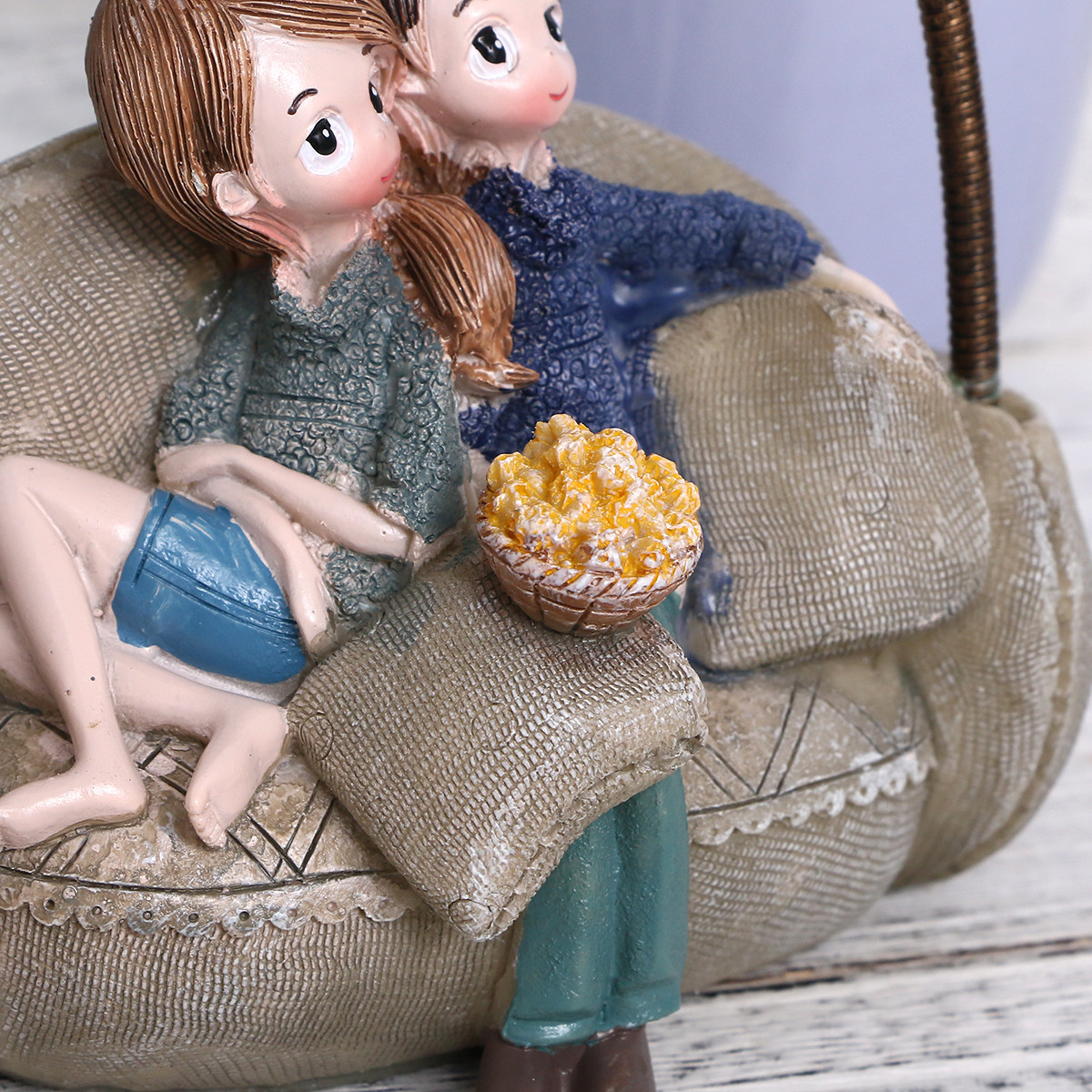 Home Decor Living Room Ideas - Mini Couple Lamp Ornament for Home