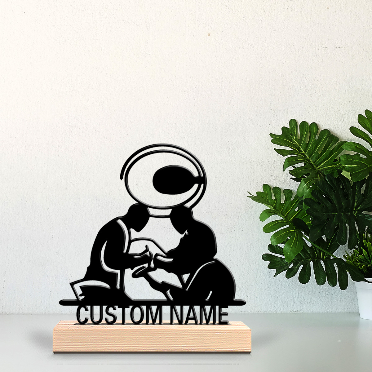 Home Decor Living Room - 1pc Terror Personalized Custom ballet Metal