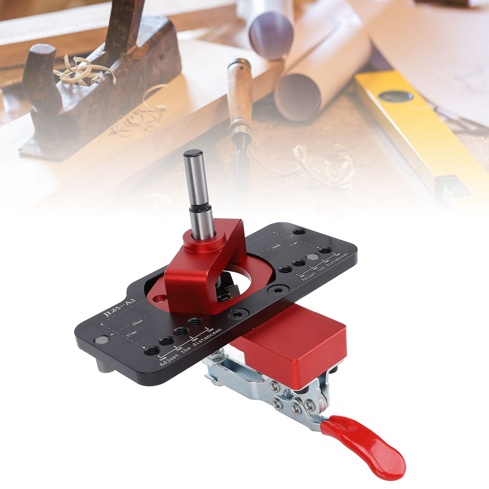 Home Decor Location - Cabinet Hinge Drilling Locator 35mm Quick