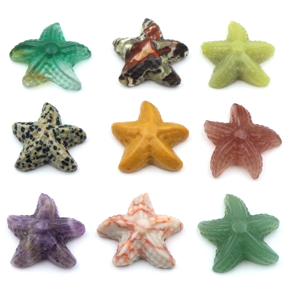 Home Decor Quirky - 35mm Starfish Shape Statue Marine Animal
