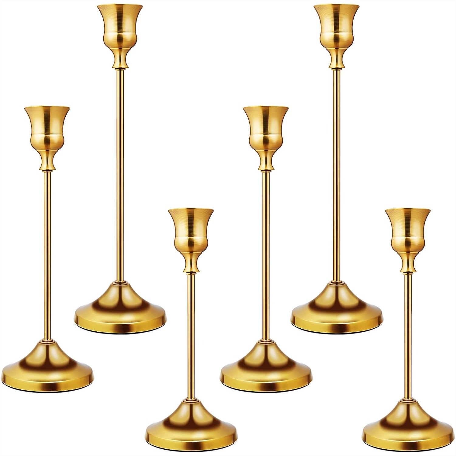 Metal Taper Candle Holders Set - Home Decor Free Images บทวิจารณ์และราคา