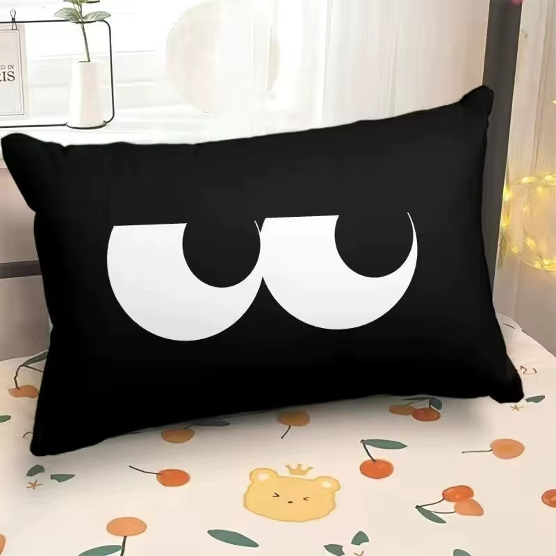 Funny Emoji Pillowcase Rectang - Home Decor Emoji บทวิจารณ์และราคา