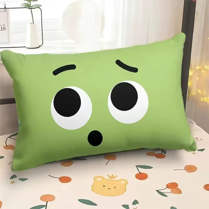 Funny Emoji Pillowcase Rectang - Home Decor Emoji บทวิจารณ์และราคา