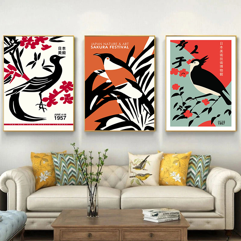 Vintage Culture of Japan Poste - Home Decor Exhibition บทวิจารณ์และราคา