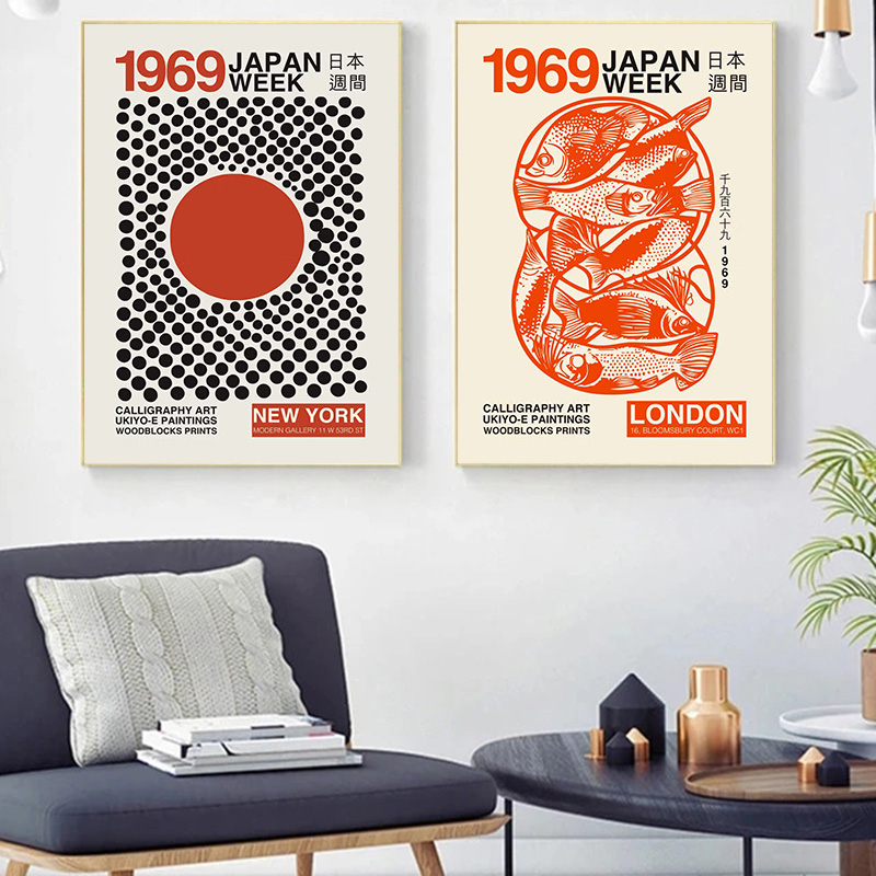 Vintage Culture of Japan Poste - Home Decor Exhibition บทวิจารณ์และราคา