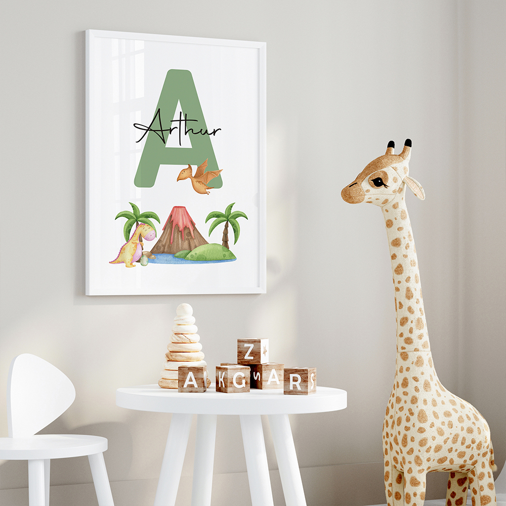 3pcs Personalized Custom Name  - Home Decor On Wall บทวิจารณ์และราคา