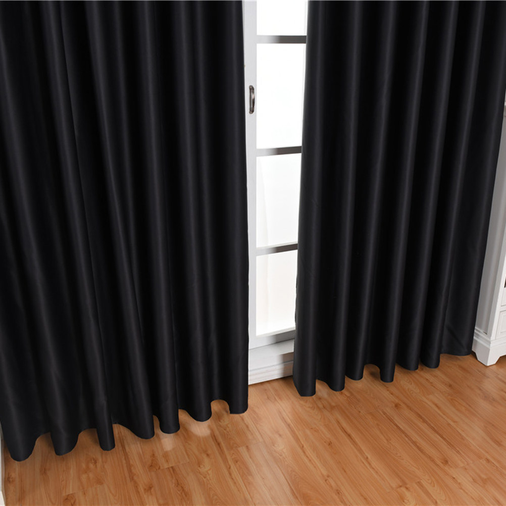 2Pcs Blackout Curtain for Home - Home Decor Curtain บทวิจารณ์และราคา