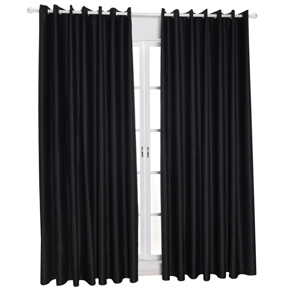 2Pcs Blackout Curtain for Home - Home Decor Curtain บทวิจารณ์และราคา