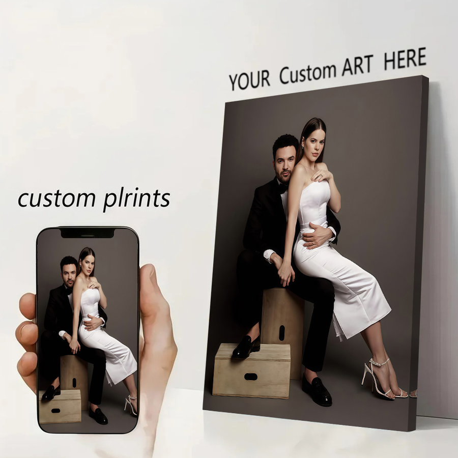 Custom Print Canvas Poster Ani - Home Decor Canvas บทวิจารณ์และราคา