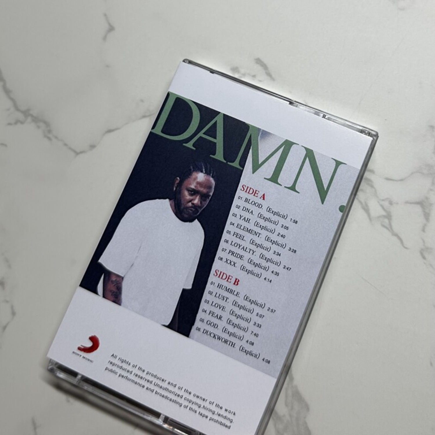 Kendrick Lamar DAMN. Conscious - Home Decor Retro บทวิจารณ์และราคา
