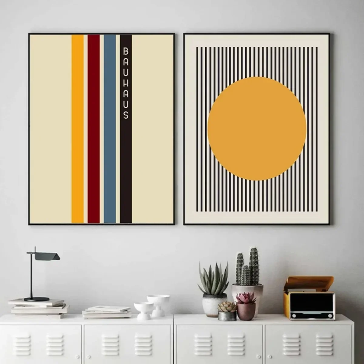 Bauhaus Exhibition Unique Geom - Home Decor Exhibition บทวิจารณ์และราคา