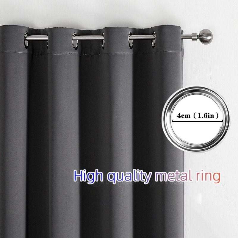 One Pane Light-Blocking Solid  - Home Decor Curtain บทวิจารณ์และราคา