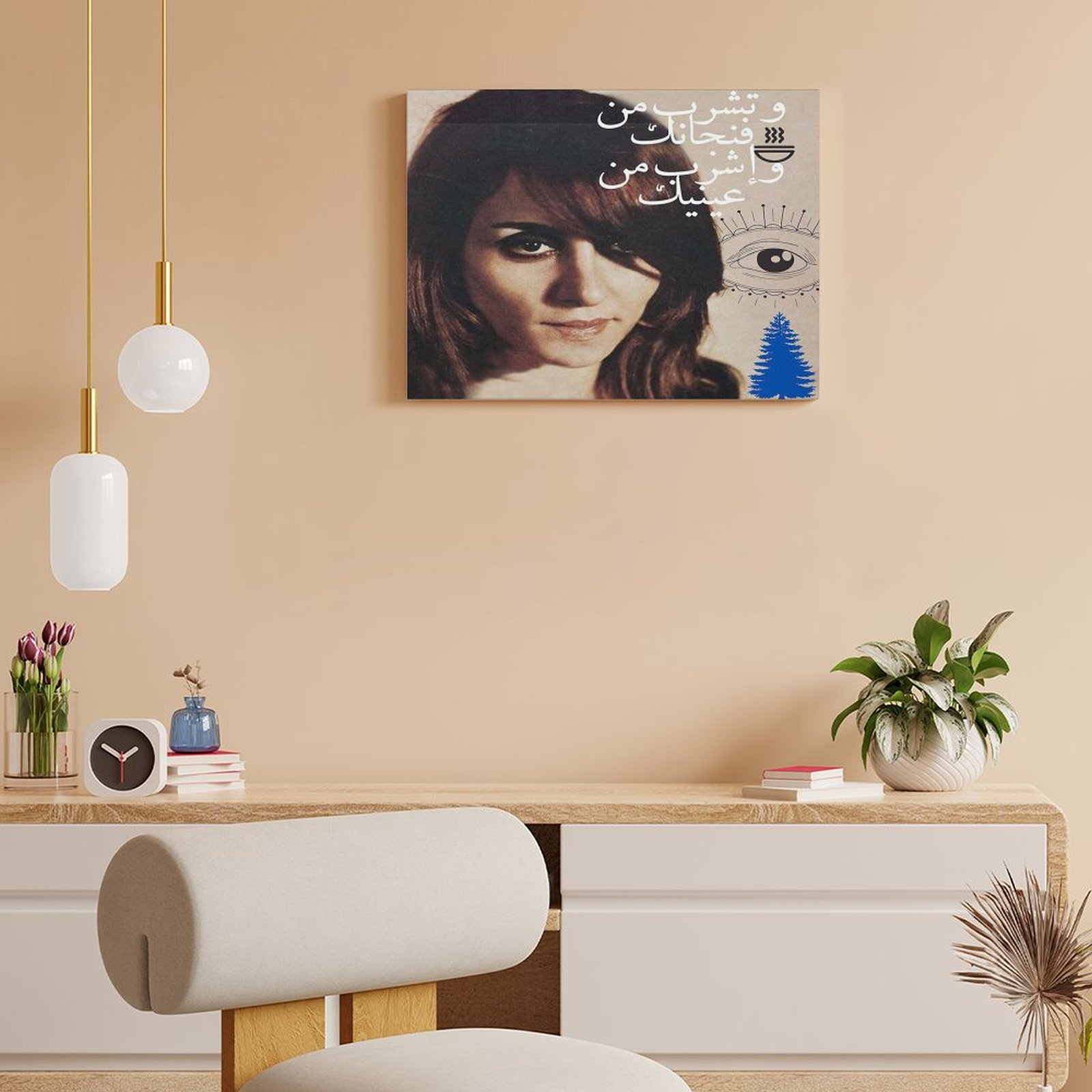 Fayrouz Canvas Paintings Plaqu - Home Decor Mirror บทวิจารณ์และราคา