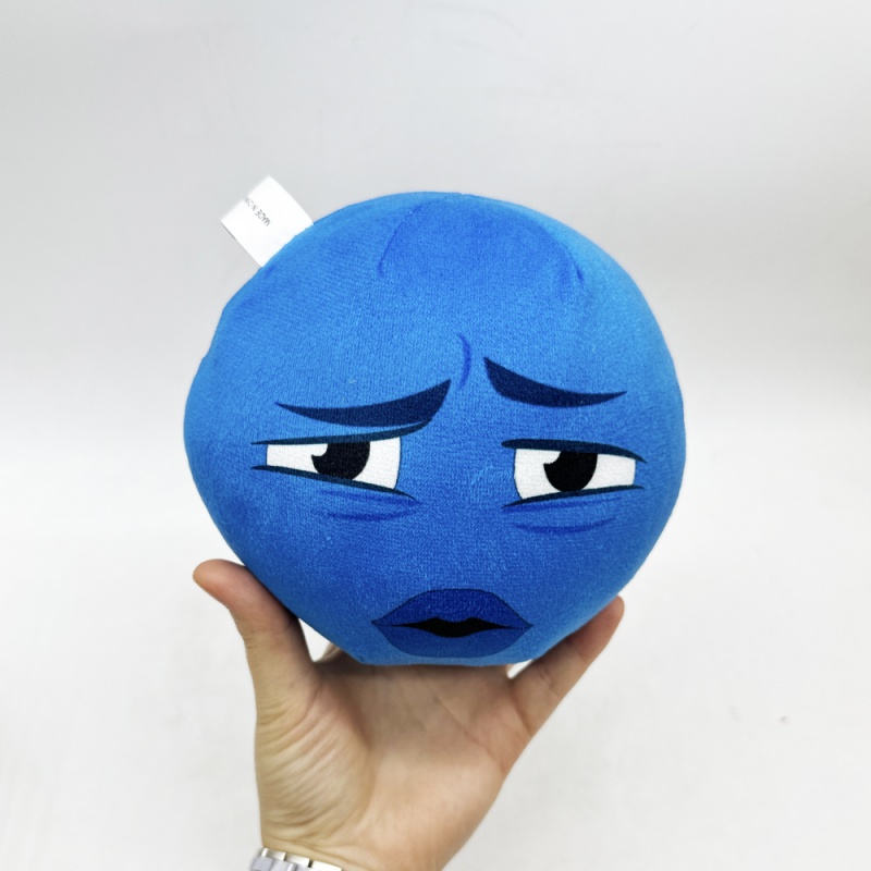 Funny Blue Bean Emojis Plush T - Home Decor Emoji บทวิจารณ์และราคา