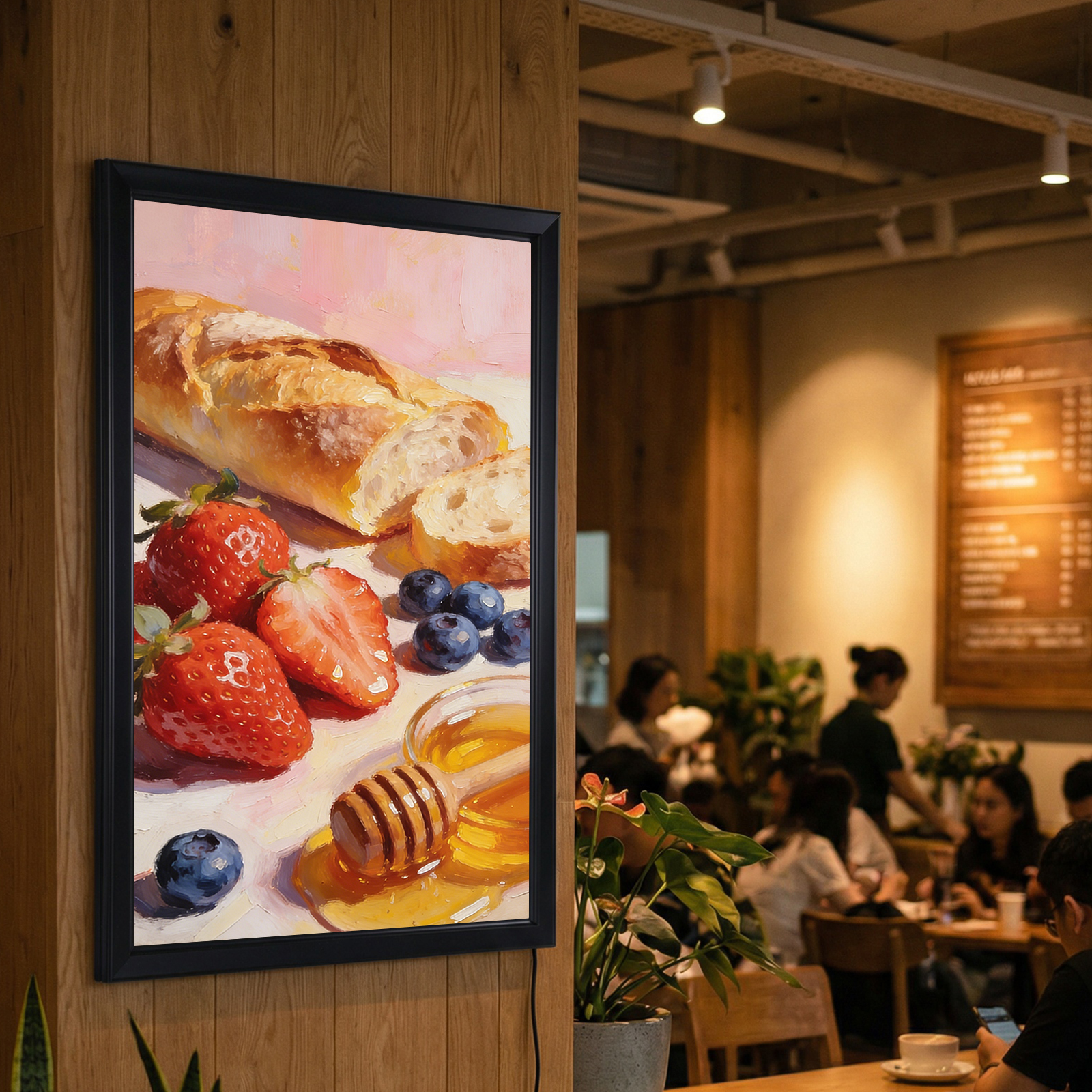 LED Poster Frame 15.7 X 23.6in - Home Decor Exhibition บทวิจารณ์และราคา
