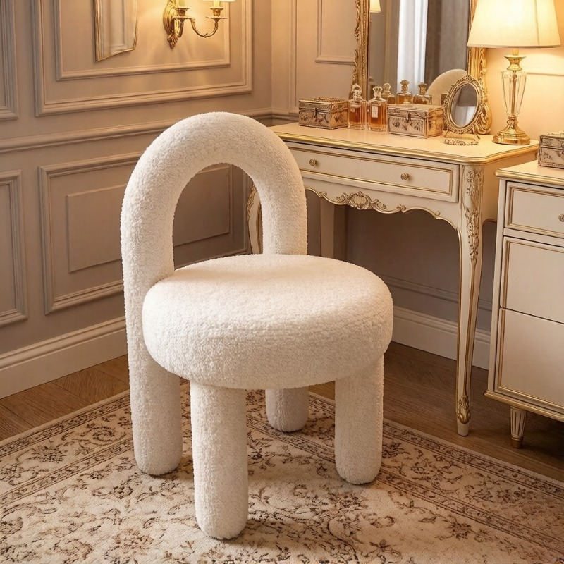 Cute Stylish Vanity Chair, Lux - Vanity Home Decor บทวิจารณ์และราคา