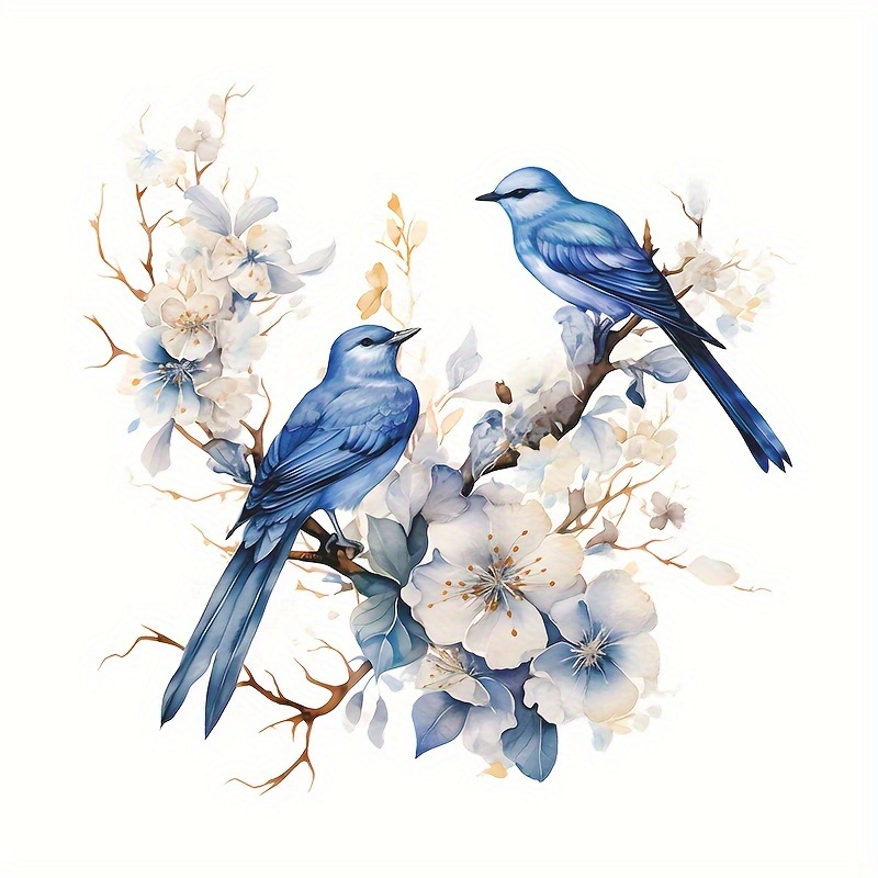 1 Piece of Watercolor-Style Bi - Home Decor Location บทวิจารณ์และราคา