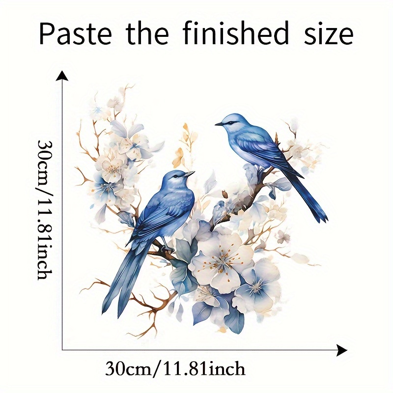 1 Piece of Watercolor-Style Bi - Home Decor Location บทวิจารณ์และราคา