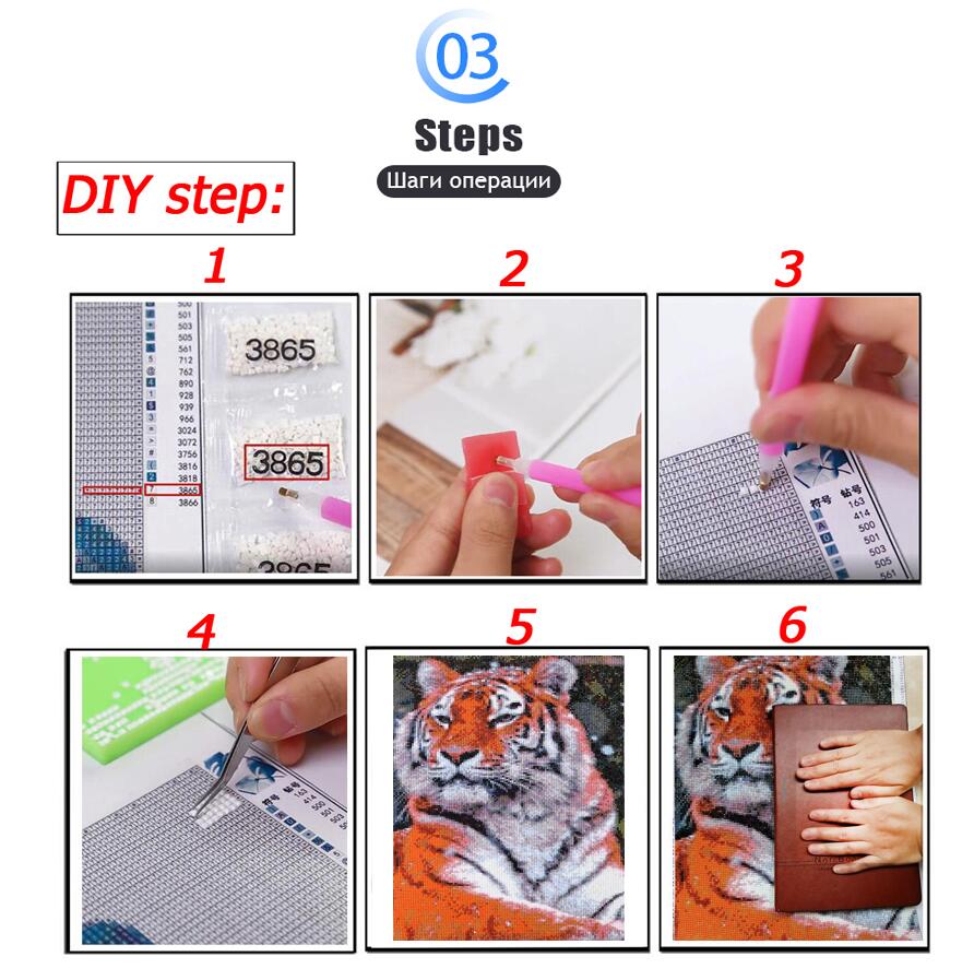Diamond Painting Kit New Mount - Home Decor Range บทวิจารณ์และราคา