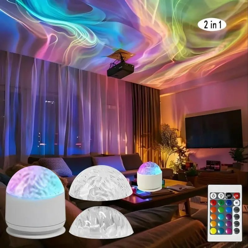 1pcs 2-in-1 Aurora Borealis &  - Home Decor Living Room Ideas บทวิจารณ์และราคา
