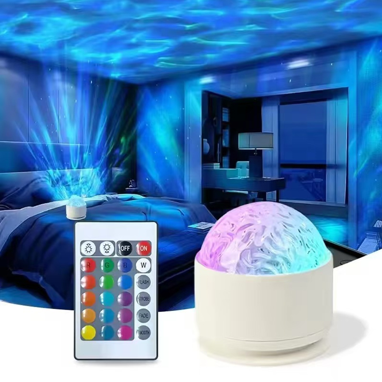 1pcs 2-in-1 Aurora Borealis &  - Home Decor Living Room Ideas บทวิจารณ์และราคา