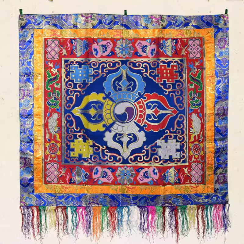 Handmade Embroidery Tablecloth - Home Decor Curtain บทวิจารณ์และราคา