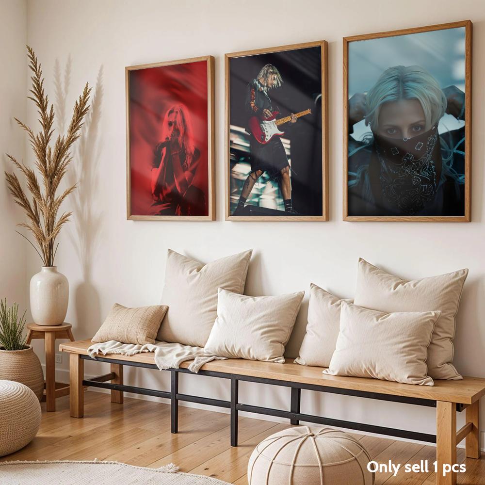 Guitarist E-Emily Armstrong Po - Home Decor Living Room Ideas บทวิจารณ์และราคา