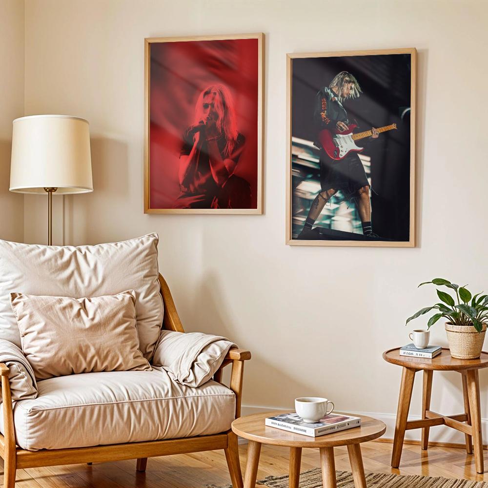 Guitarist E-Emily Armstrong Po - Home Decor Living Room Ideas บทวิจารณ์และราคา