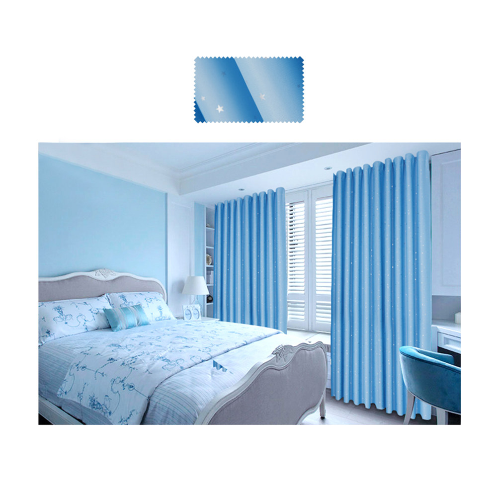 100x250cm Sky Blue Blackout Wi - Home Decor Curtain บทวิจารณ์และราคา