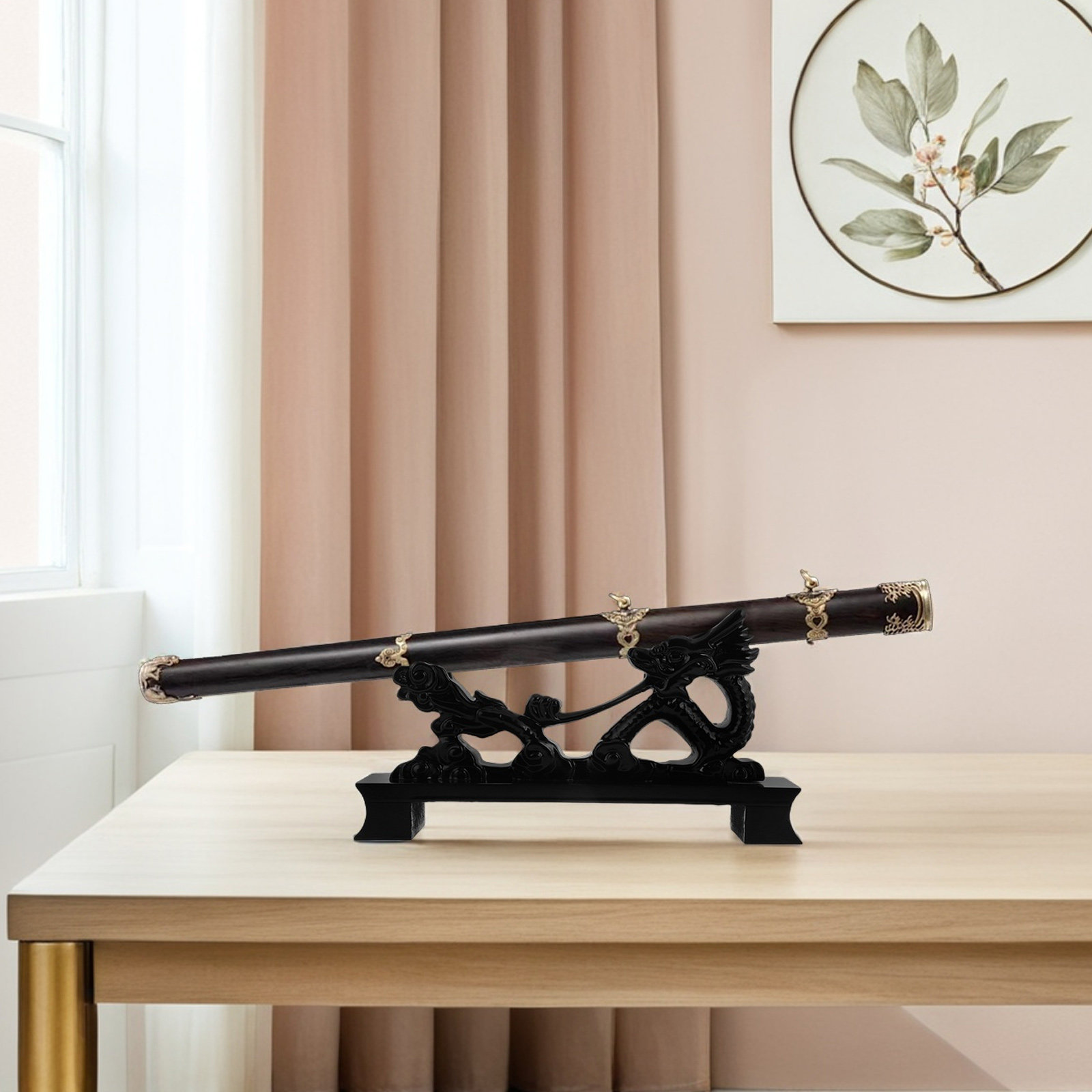Desktop Sword Holder Resin Dra - Home Decor Exhibition บทวิจารณ์และราคา