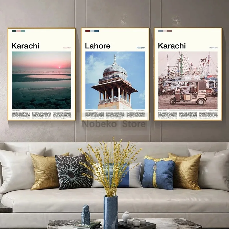 Canvas Painting Wall Art Pictu - Home Decor Karachi บทวิจารณ์และราคา