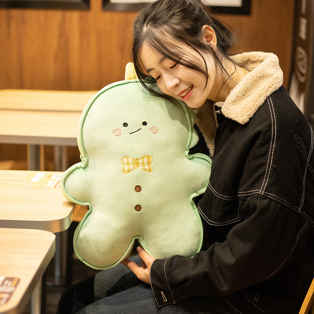 45cm Cute Gingerbread Man Plus - Home Decor Xmas Gifts บทวิจารณ์และราคา