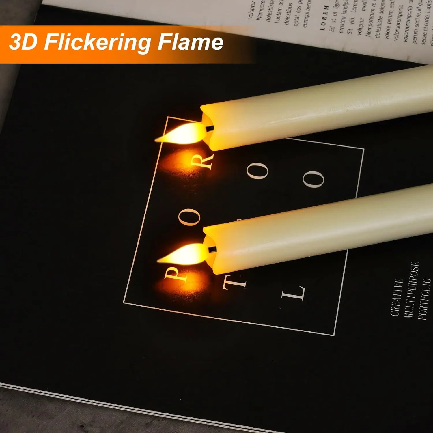 2-Pack Real Wax Flameless Tape - Home Decor Free Images บทวิจารณ์และราคา