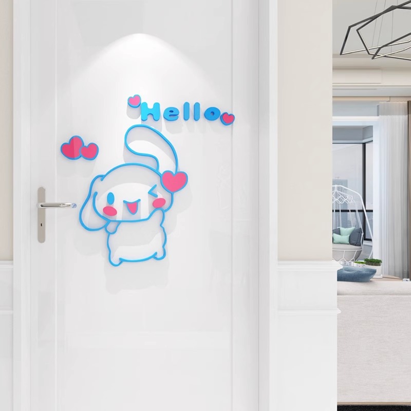 Sanrio Cinnamoroll 3D acrylic  - Home Decor Mirror บทวิจารณ์และราคา