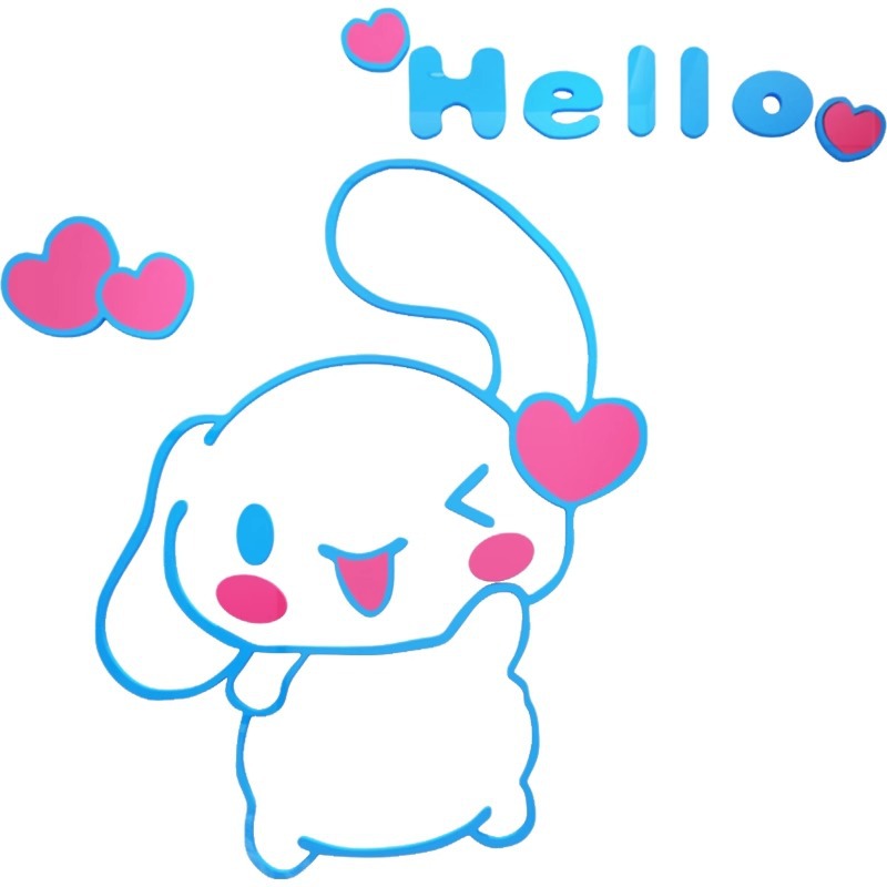 Sanrio Cinnamoroll 3D acrylic  - Home Decor Mirror บทวิจารณ์และราคา