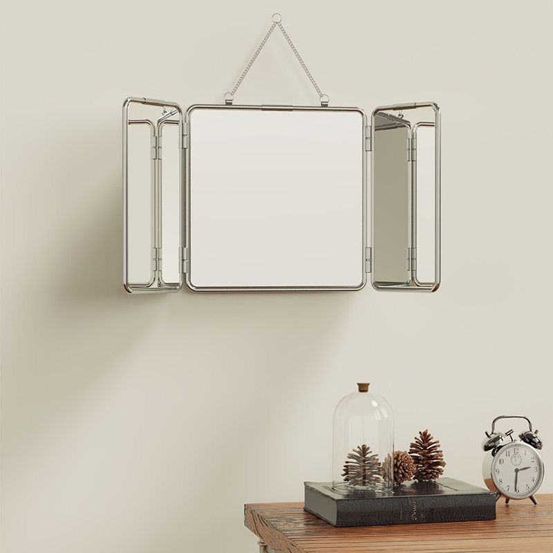 Ins Style Square Three Fold Wa - Vanity Home Decor บทวิจารณ์และราคา
