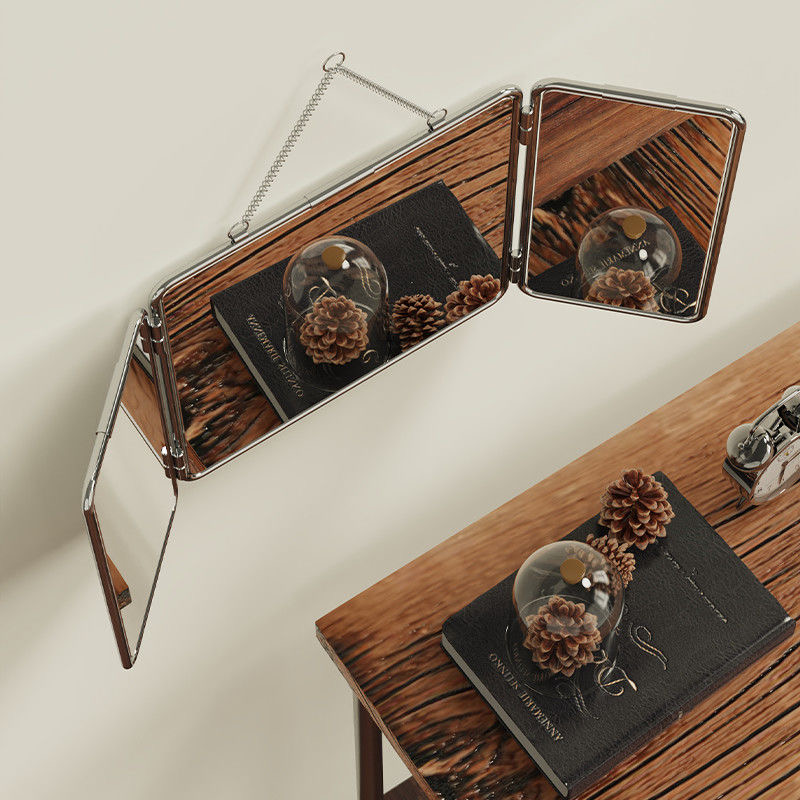 Ins Style Square Three Fold Wa - Vanity Home Decor บทวิจารณ์และราคา