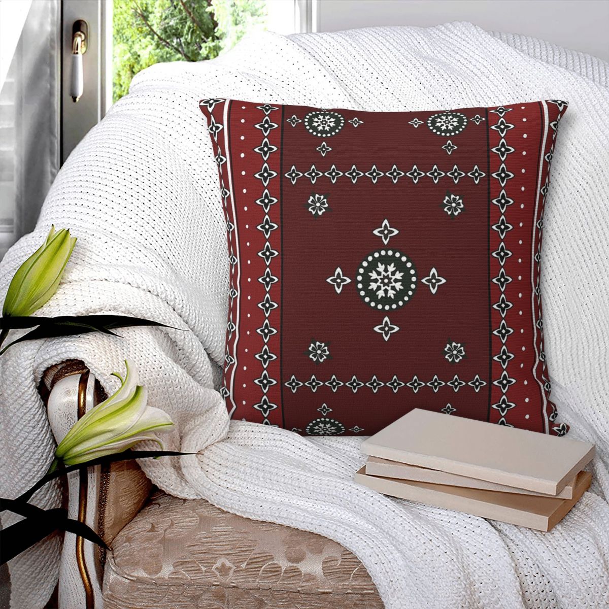 Sindhi Pakistani Karachi Squar - Home Decor Karachi บทวิจารณ์และราคา