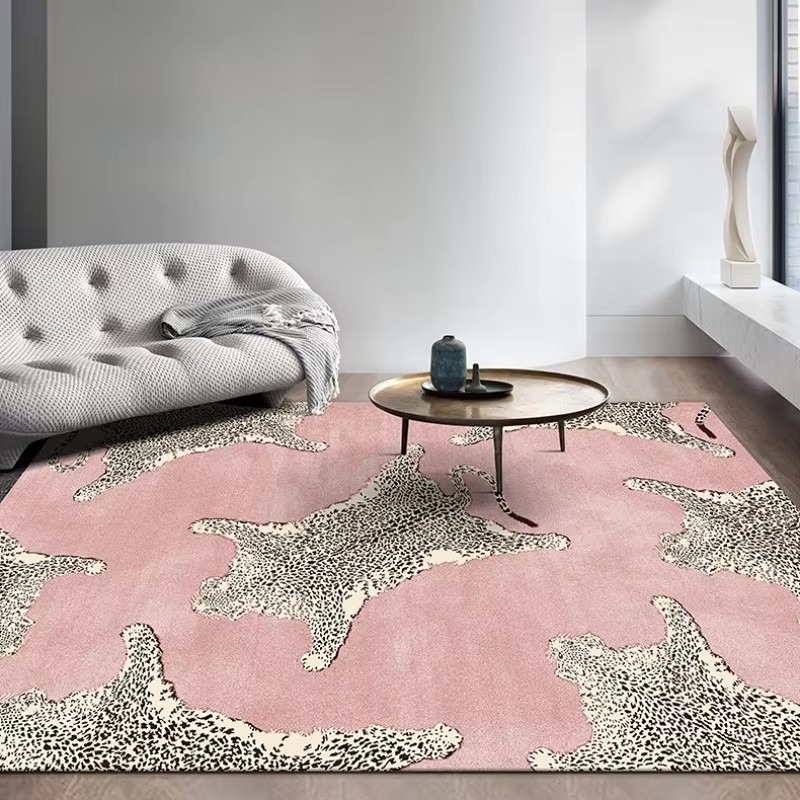 Carpet for Living Room Leopard - Home Decor Ig บทวิจารณ์และราคา