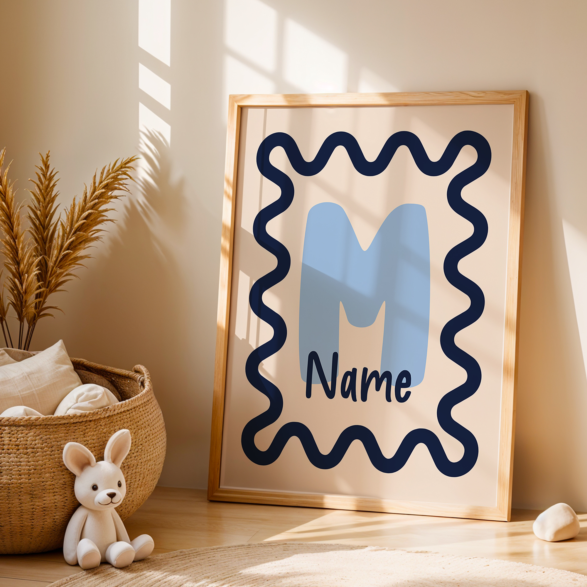 Personalized Custom Name Carto - Home Decor On Wall บทวิจารณ์และราคา