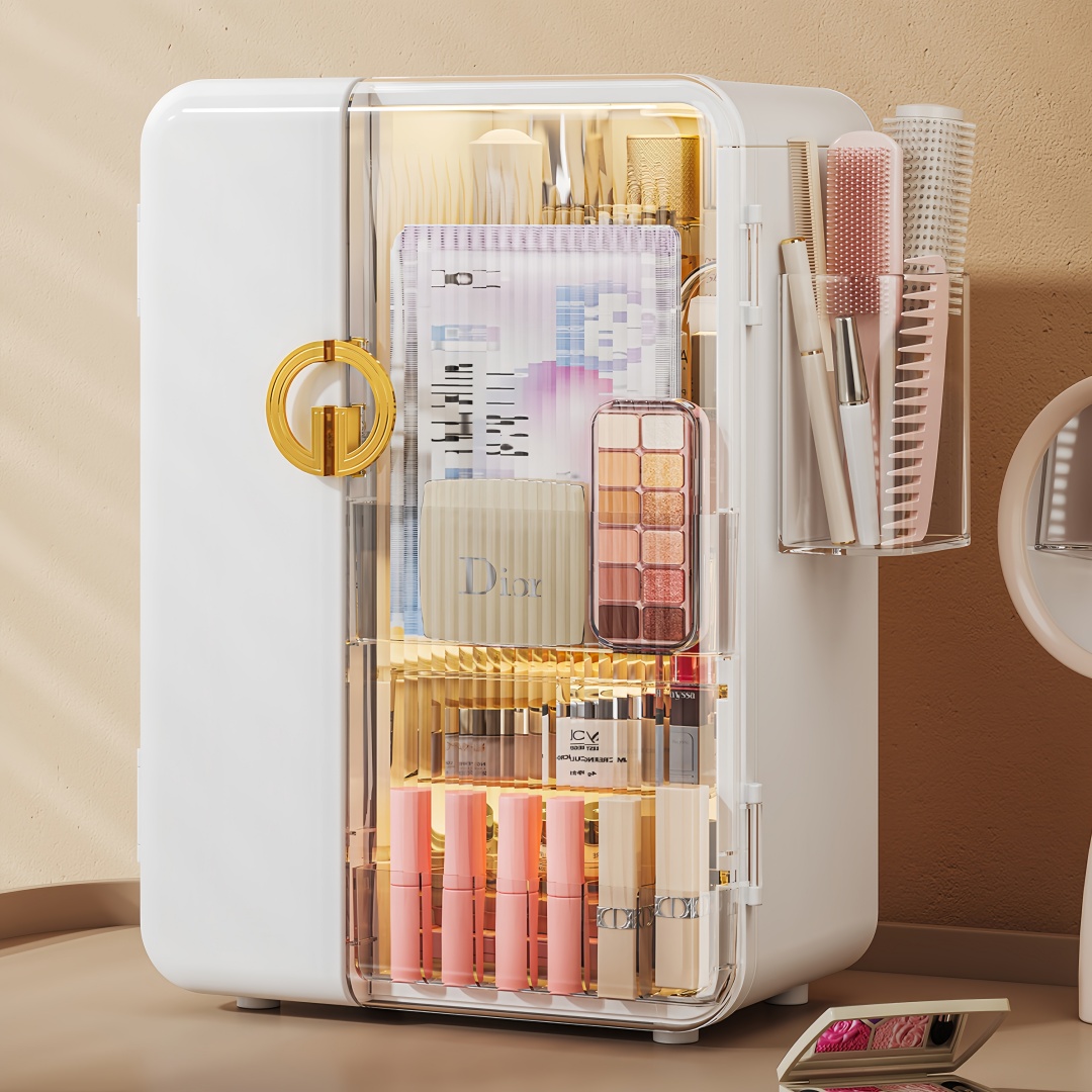 Large Capacity Acrylic Makeup  - Vanity Home Decor บทวิจารณ์และราคา