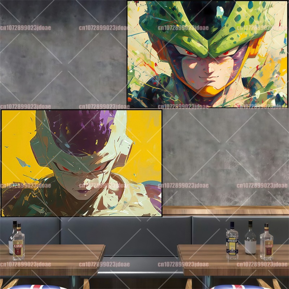 Dragon Ball Anime Wall Art - V - Home Decor Canvas บทวิจารณ์และราคา